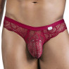 CandyMan Slip Dentelle Elynos Bordeaux